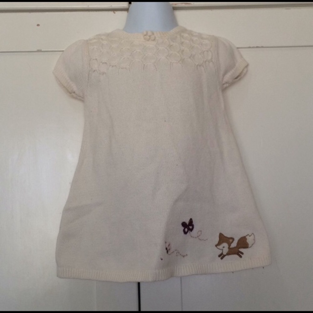 GYMBOREE Knit Dress and Beret Set